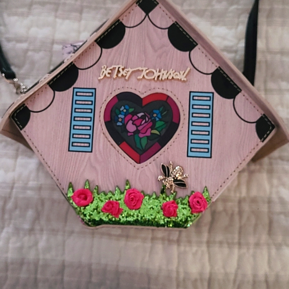 Betsy Johnson Home Tweet Home crossbody